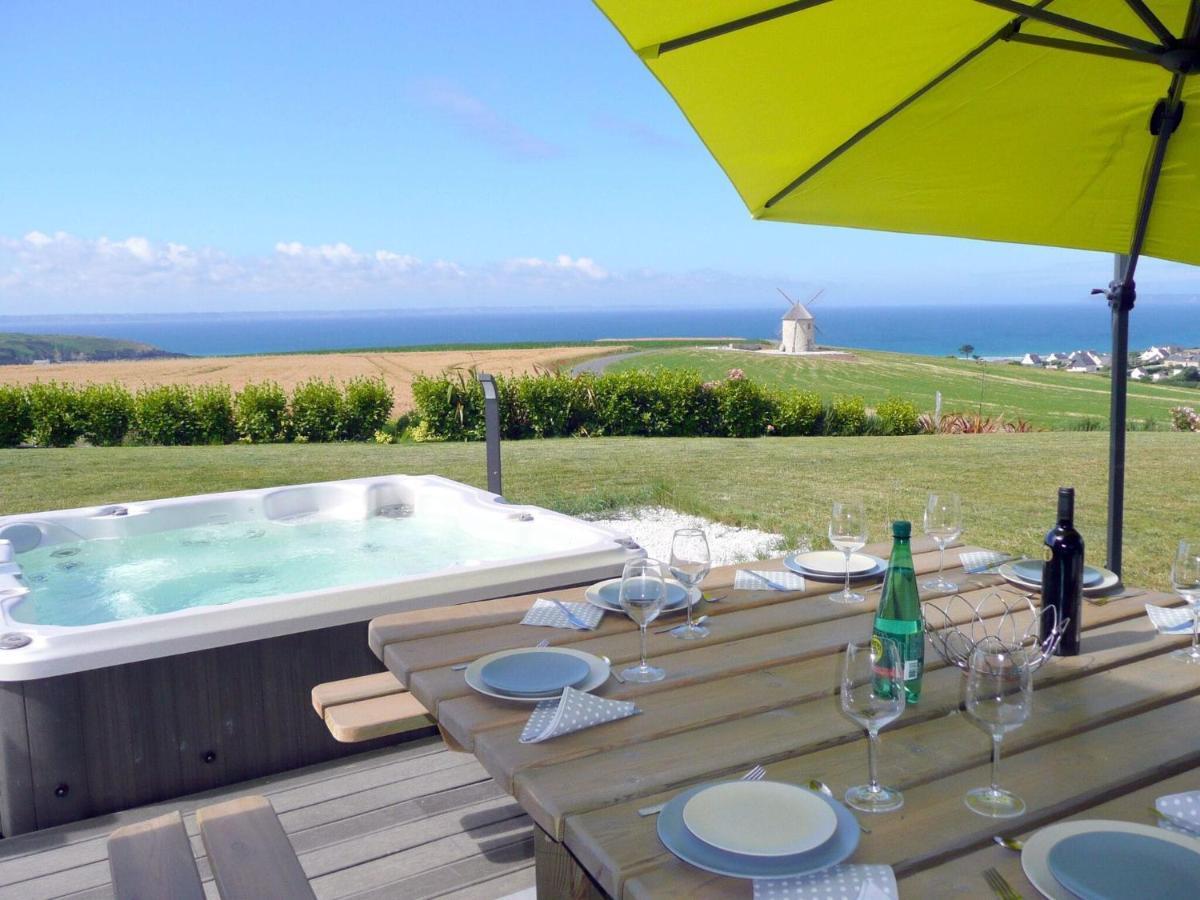 Panoramic Sea View And Jacuzzi, Premium, Telgruc-Sur-Mer מראה חיצוני תמונה
